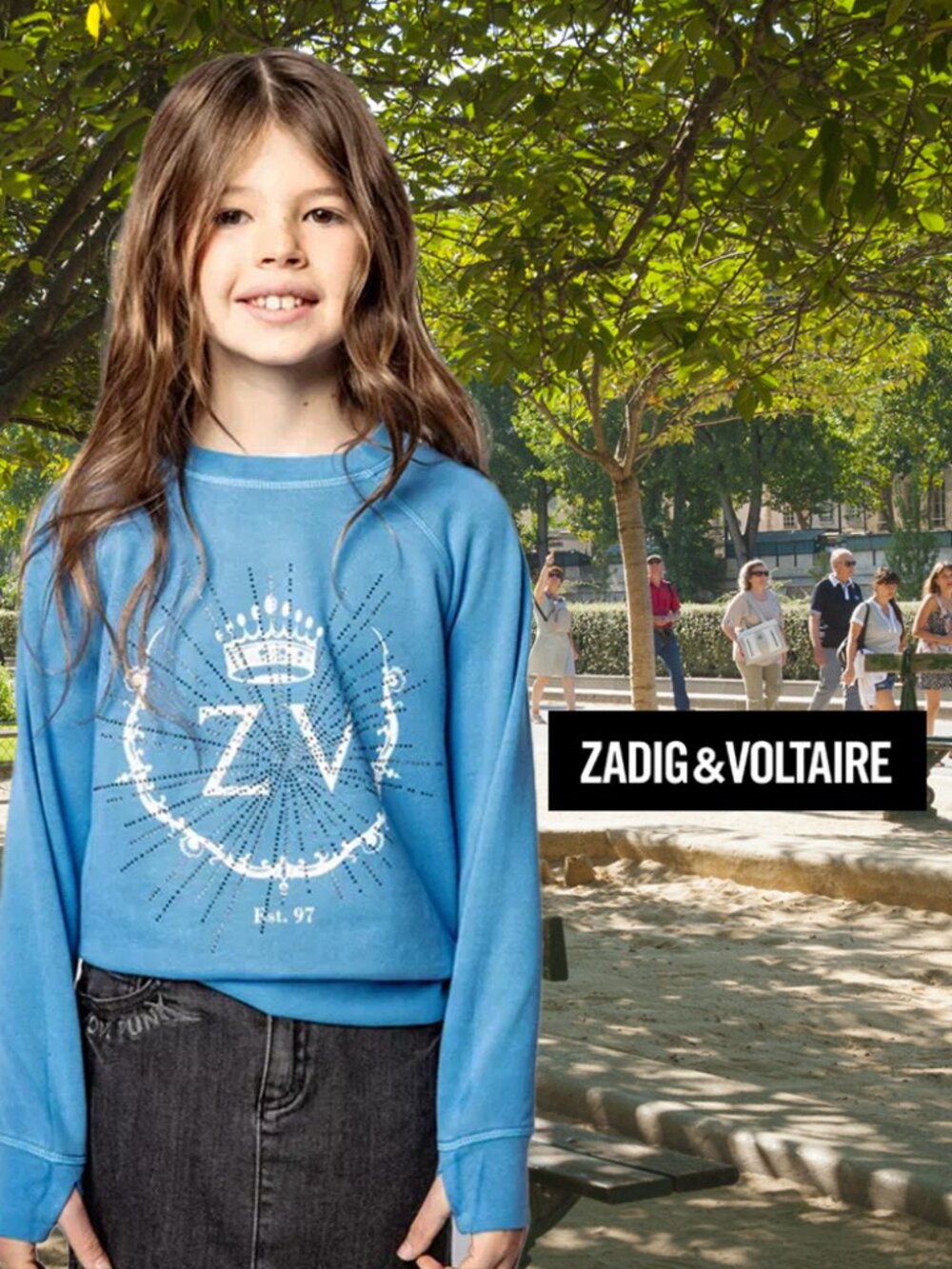 Zadig & Voltaire Fame Kids Sweatshirt
